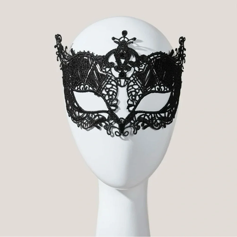 Masquerade Mask, Mardi Gras, Masquerading Mask, Black Lace, Masquerade Ball, NEW